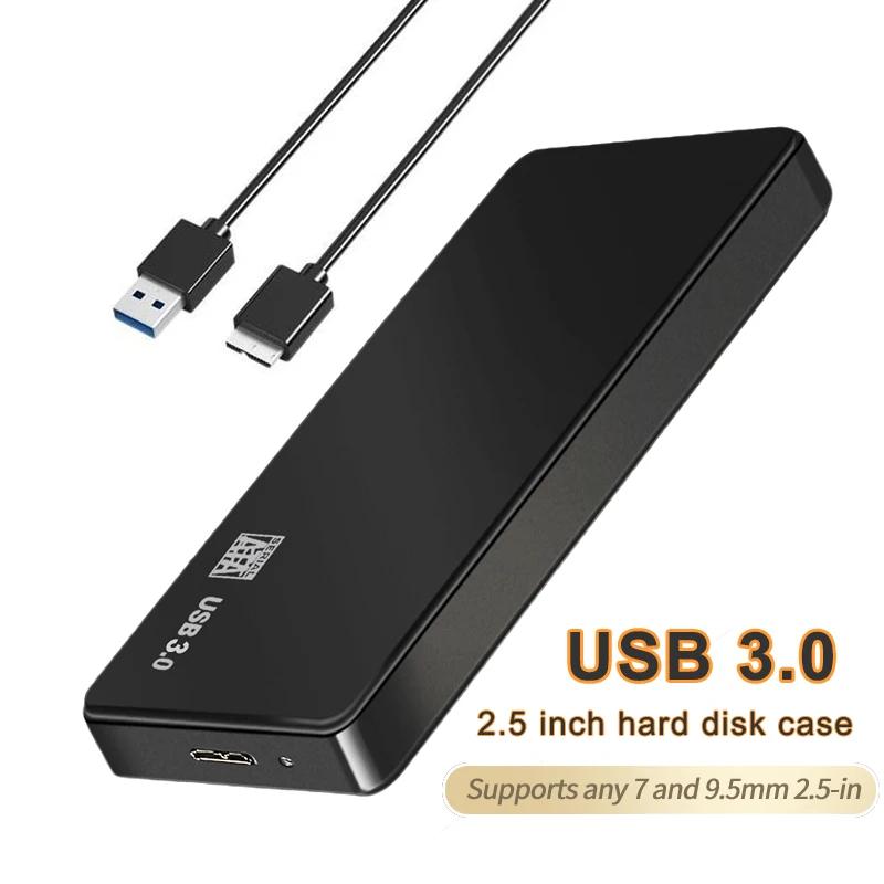 USB 3.0 To 2.5 Inch Hard Drive Case USB 3.0-2.5 ġ ϵ ̺ ̽, SATA HDD SSD Ŭ,  ϵ ̺ ũ ڽ, PC Ʈ Ʈ PC
